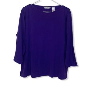 Draper’s & Damon’s 3/4 Sleeve Top